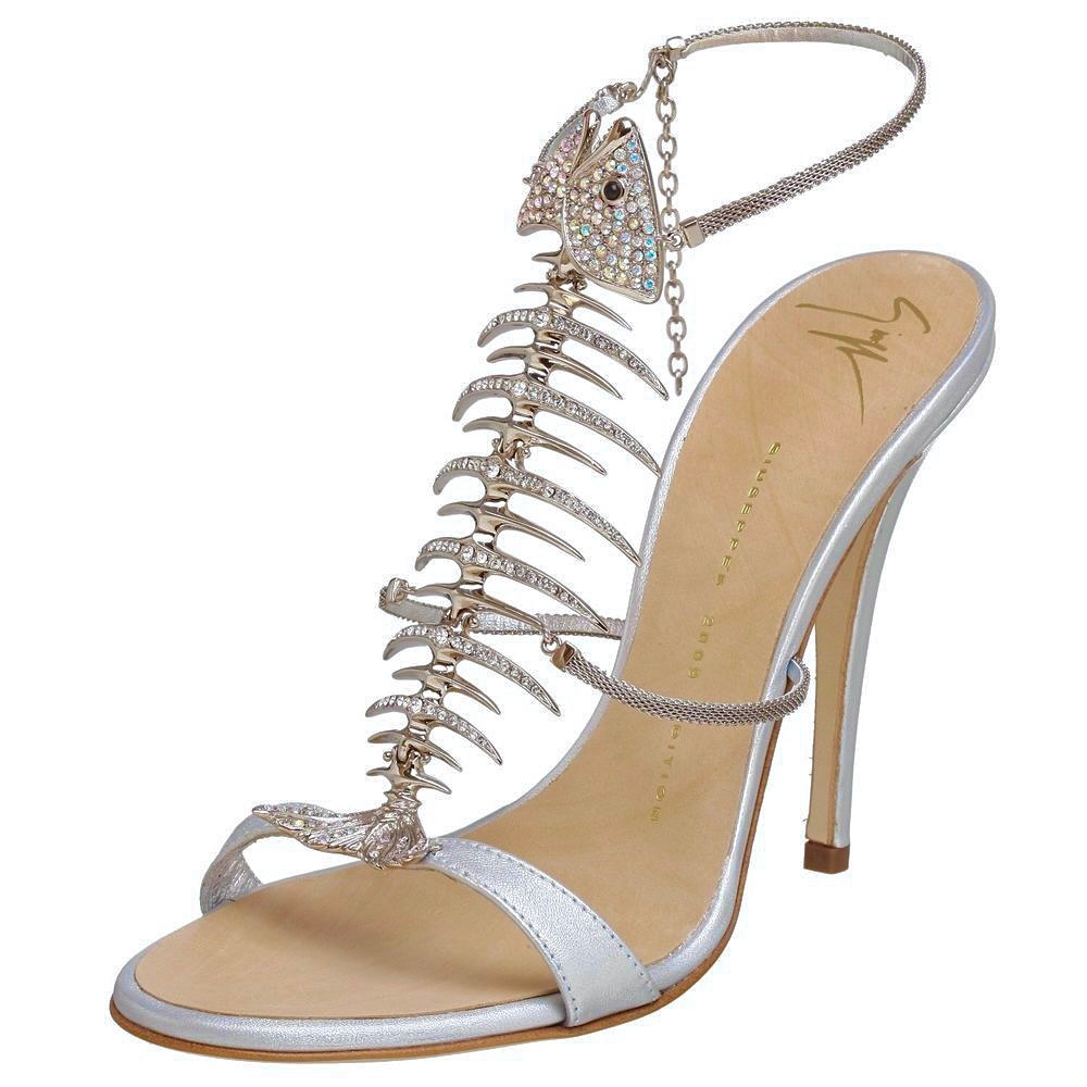 Giuseppe Zanotti fishbone heels
